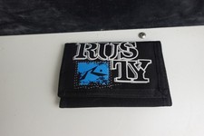 RUSTY  Vintage Trifold black