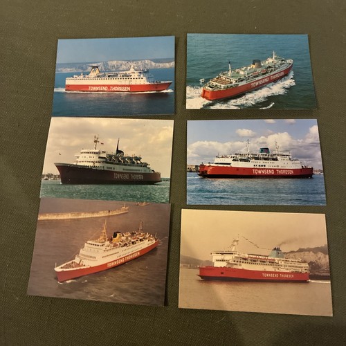 Townsend thoresen postcards - townsend,