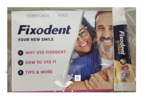 Travel size fixodent - 1,