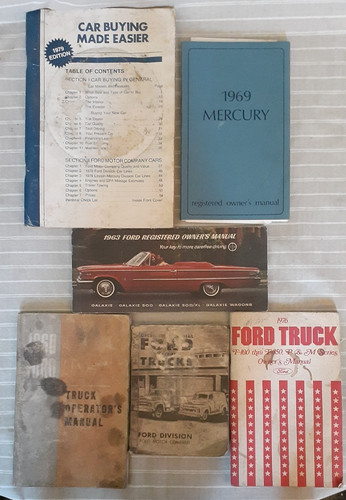 Vintage 1950s 1970s ford - 1950s-1970s,