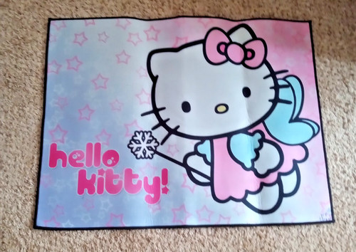 Hello kitty kids room rug - hello,