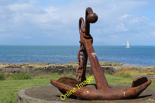 Photo 6x4 rusty - photo, anchor