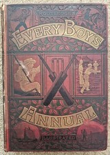 Routledge's Every Boys Annual 1883 - Hardback - no dust jacket