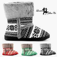 Ladies Luxury Fairisle Boot