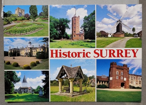 Vintage postcard unused seven - unused,