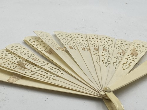 Antique vintage brise folding - brise,