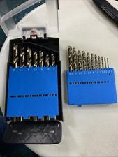 Nortools 18Pcs HSS-Cobalt 5% Twist Drills DIN 338