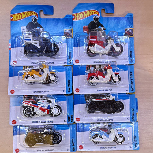 Hot wheels moto honda - hot, hw