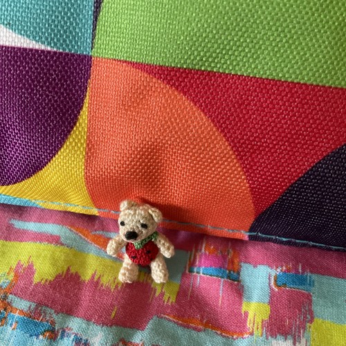 Miniature artist bear under - bear,