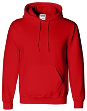 Heavy Blend Hooded Sweatshirt Mens Classic Plain Kids Boys Girls Pullover Hoodie