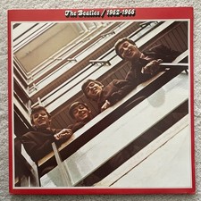 Red vinyl beatles 1962 1966 - vinyl, 1962-1966