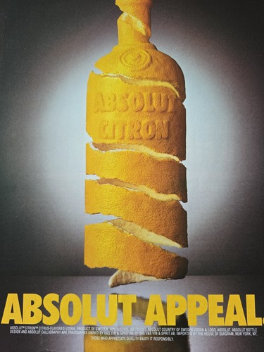 1995 absolut citron apeal - 1995,