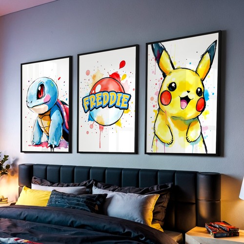 Pokemon children bedroom - pokemon, children's