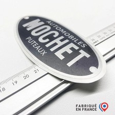 Sticker plate 'Automobiles