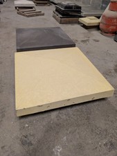 Old Stock - 1 x Pier / pillar cap - 455mm x 455mm (18"x18") Apex - Buff