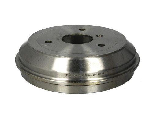 Brake drum rear right - drum, fits