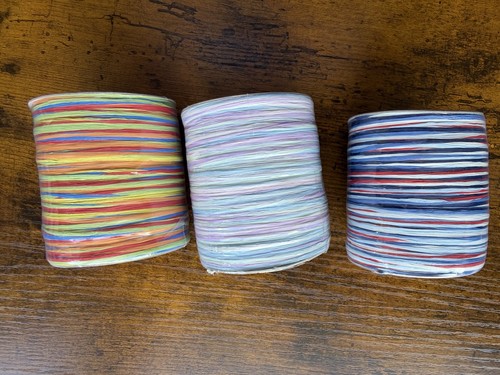 Raffia ribbon 50m rolls - raffia,