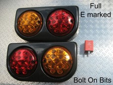LED Rear Light/lamps CARBON