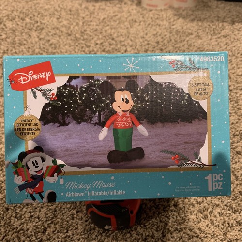 Gemmy airblown disney - gemmy, 3.5'