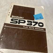 Suzuki SP370 Repair Time