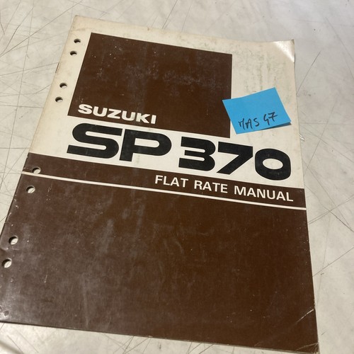 Suzuki sp370 motorcycle timing - sp370,