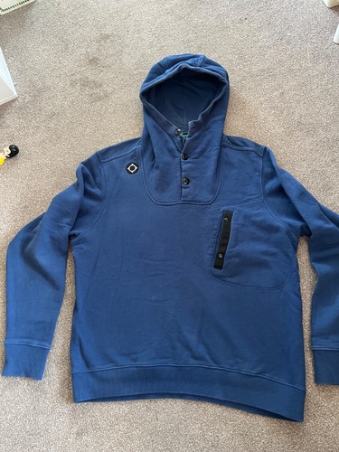Strum navy button neck - navy,