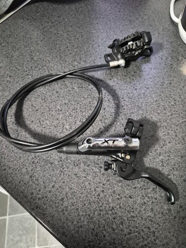 Hydraulic shimano brake - hydraulic, xt