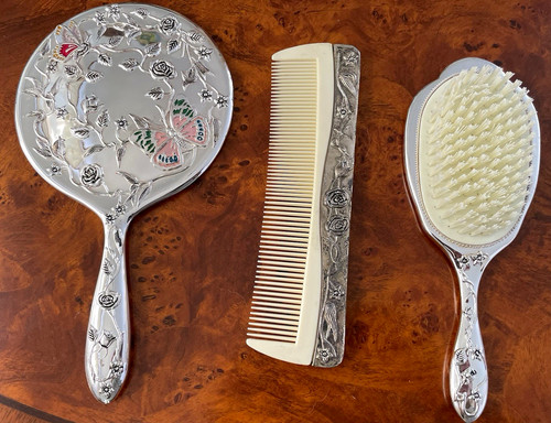 Vintage silverplate dressing - silverplate,