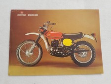 MONTESA ENDURO 250 Motorcycle Sales Specification Leaflet c1970 #54m.1