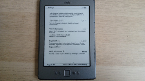 Amazon kindle 4th generation - kindle,