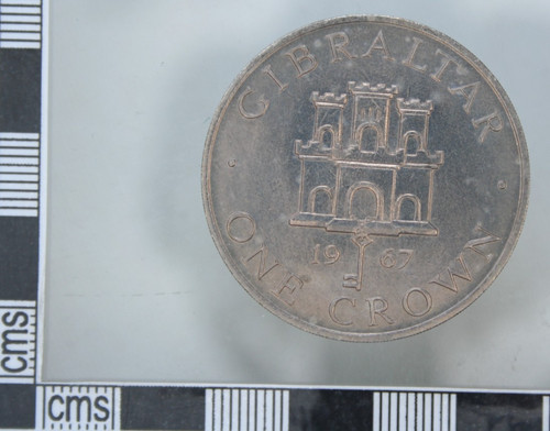 Gibraltar crown 1967 - 1967, in