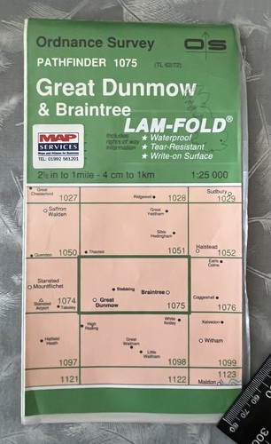 Coated pathfinder map 1075 - os,