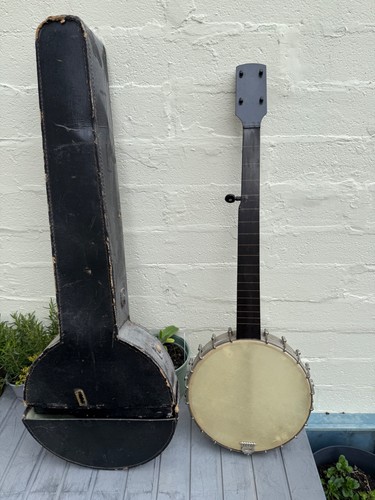 Lyon healy fretless banjo - &,