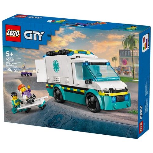 Lego city emergency - city,