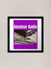 Amateur Radio Station Framed