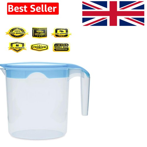 Plastic jug with lid - 1, litre