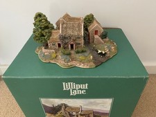 Bluebell Farm Lilliput Lane with Box and Deeds, signed on base, circa 2013