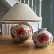 Vintage Nuova Ceramica Poppies