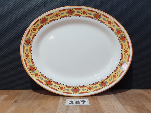Bovey pottery oval - oval, serving