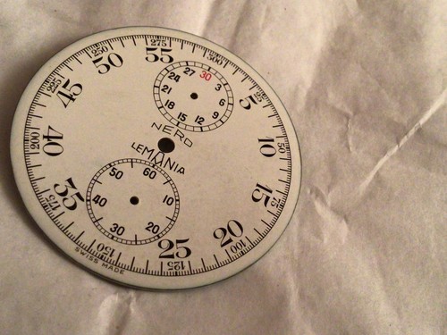 Nero lemania dial for stop - nero,
