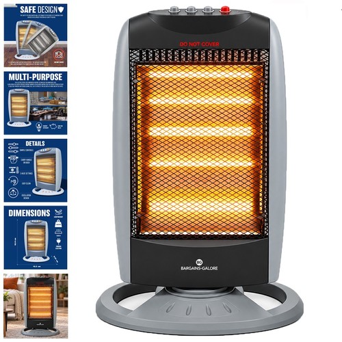 1200w halogen heater instant - 1200w,
