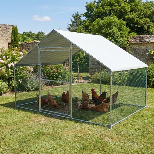 Walk chicken coop - walk, in