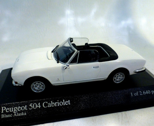 Peugeot 504 cabriolet - peugeot, white