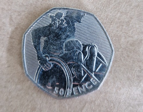 50p coin 2011 olympic - 50p,