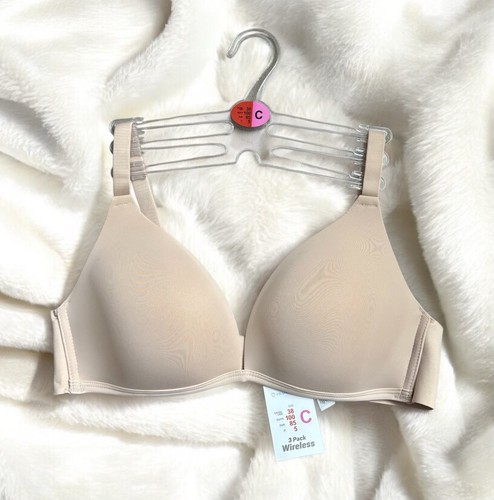 Ladies nude wireless bra size - wireless,