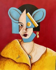Original Abstract Portrait