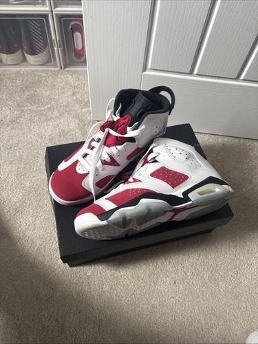Air jordan carmine - 6, size