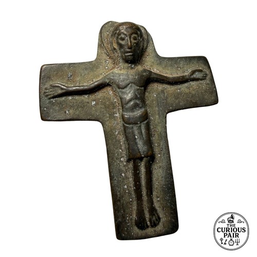 Bronze byzantine cross - bronze,