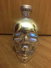 AURORA Crystal Head Skull Vodka Bottle 70cl Halloween Lamp EMPTY Dan Aykroyd