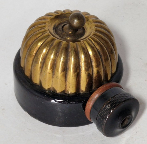 Vintage vitreous ceramic brass - vintage,